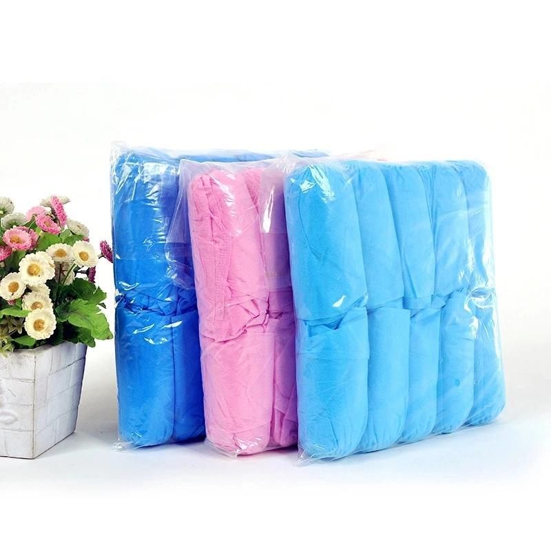 Disposable Factory Medical Hospital Waterproof Nonwoven PP Anti Slip Dust Foot Shoe Cover