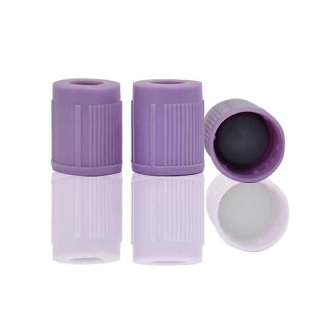 Disposable Vacuum Blood Collection Tube (Vacuum Tube) Purple Cap (EDTA K2/K3)