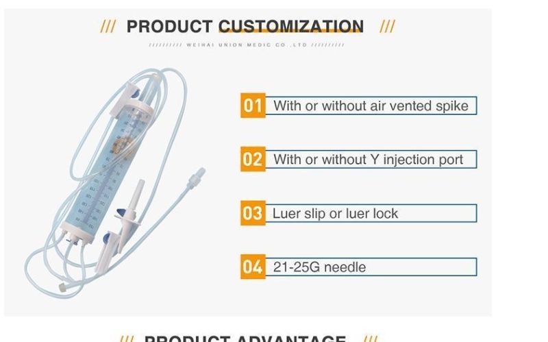 120ml Burette Infusion Sets