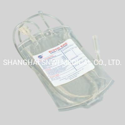 China Manufacturers High Quality Cheap Medical Disposable Transfusion Collection Blood Bag