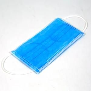 Disposable 3-Ply Nonwoven Surgical Face Mask with Tie on