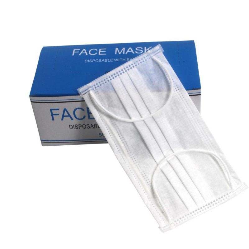 Disposable Nonwoven Surgical Face Mask Earloop with Ear Loop