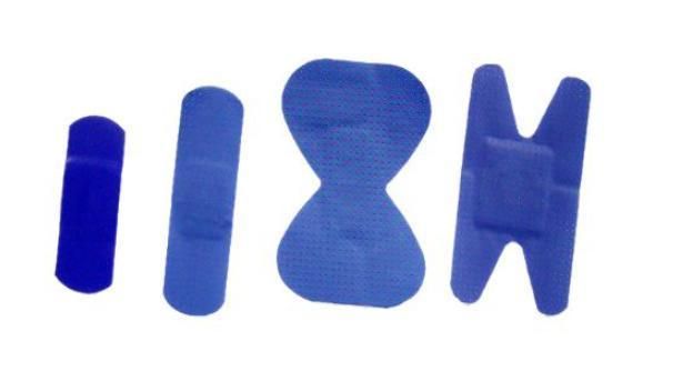 Blue Metal Detectable Bandages/ Adhesive Plasters