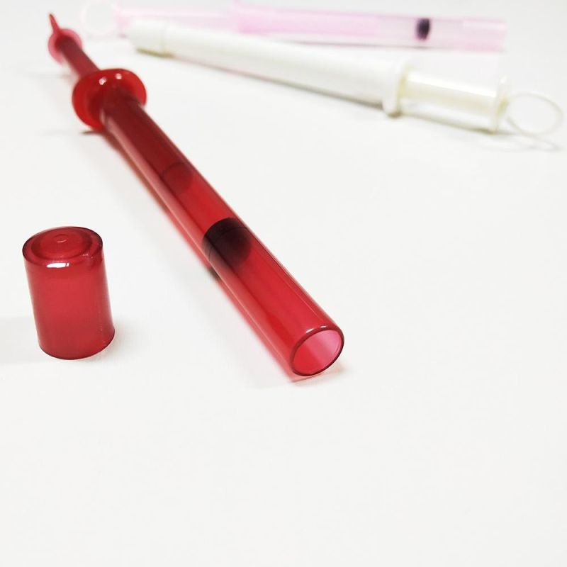 Disposable Powder Drug Delivery Tube Plastic Vaginal Applicator