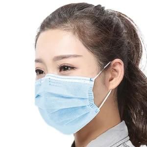 Wholesale Medical Face Mask Earloop Hanging Blue Mask Medical Mask for Adult