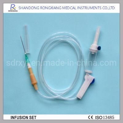 Medical Infusion Set with Variety Type Components Ce ISO