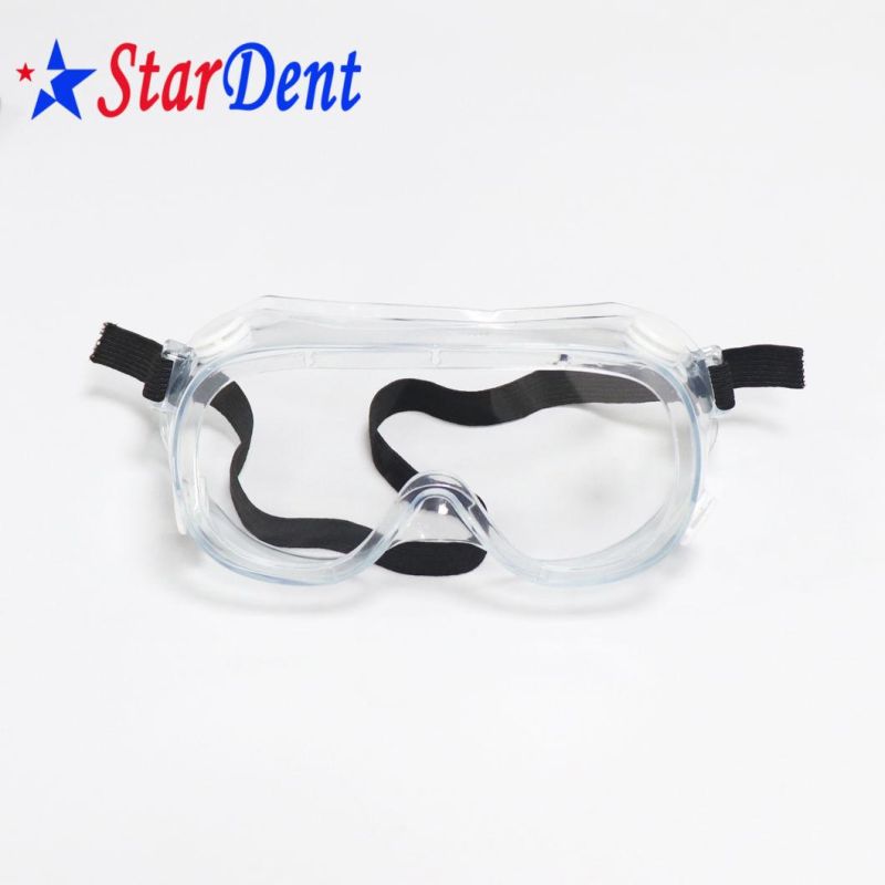 PVC+PC Medical Protectivegoggles/Safety Glasses Transparent Eye Protection Goggles