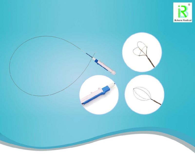 One-Handed Medical Device Stone Basket Catheter Stone Retrieval Basket