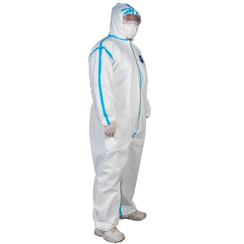 Yourfield Hospital Non Woven Safety Disposable Medical Protective Garment Suits Clothing