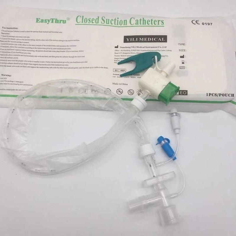 Closed Suction Catheter 72 Hours Closed Suction System for Adult