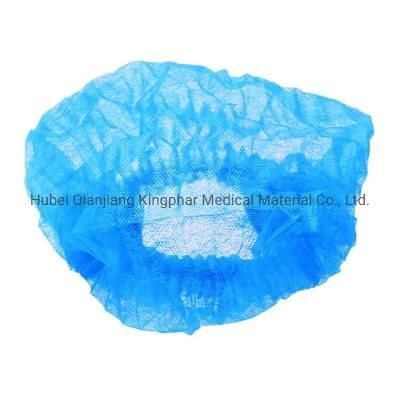 Protective Mob Cap Doctor Bouffant Cap Non-Woven Round Cap Disposable Mob Cap Doctor Cap Dental Bouffant Cap