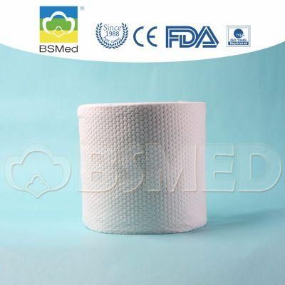 Professional Supplier of 100% Cotton Medical Embossed Cotton Roll for Wound Care