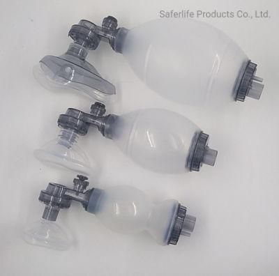 Medical Silicone Resuscitator Set Medical Oxygen Resuscitator