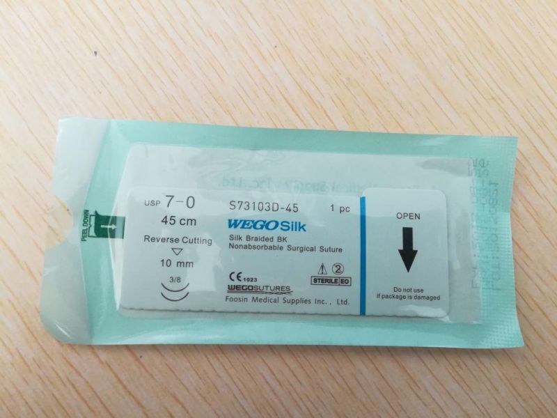 Wego Non-Absorable Silk Surgical Suture