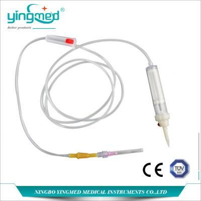 Sterile Disposable Blood Transfusion Set with Flow Regulator