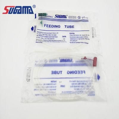 Disposable Infant Adult Types Sizes Nasogastric Feeding Tube in Stomach