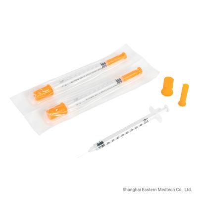 Manufactory and Trading Medical Disposable 1ml Vaccine Syringe