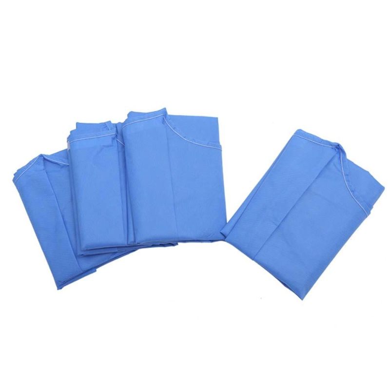 Anti-Bacteria Non Woven Fabrics Sterile Disposable Surgical Gown