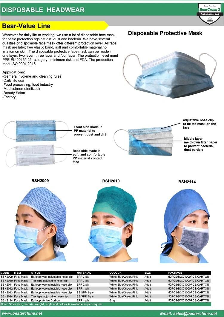 Spp Medical Type Iir 3-Ply Face Mask