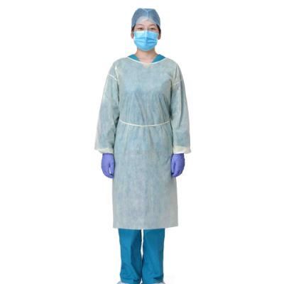 High Quality Spot Supply 2 Piece Night Gowns Medical Isolation Gown