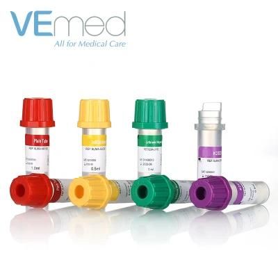 High Quality EDTA K2 K3 Vacuum Blood Collection Tube Pet Plastic EDTA Tube for Laboratory