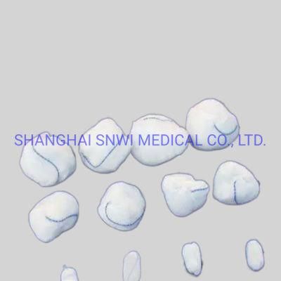 100% Cotton Surgical Gauze Ball with X-ray Detectable