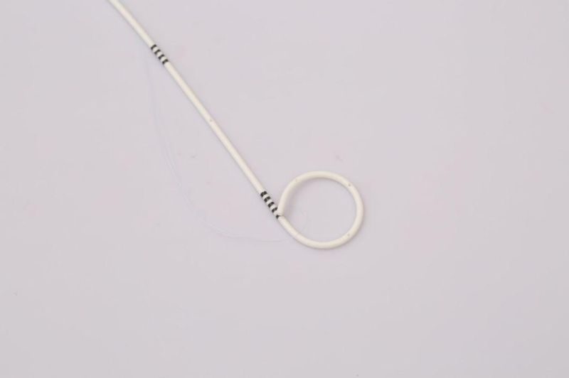 White Ureteral Stent Suture Optional with Pigtail Shape Easy Visualization