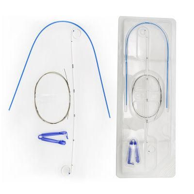 Manufacturers 5fr 6fr Silicone Medical Straight Ureteral Stent Set