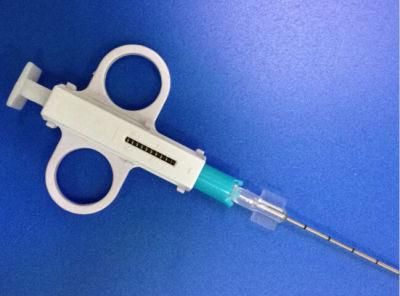 Medical Semi Automatic Biopsy Gun, Soft Tissue for Single-Use