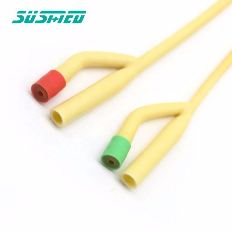 Silicone Male Catheters Foley Pediatric 2 Way Latex Urinary Catheter