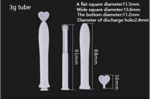 Medical Level PP Female Vaginal Care Gynecological Gel Tube Vaginal Applicator