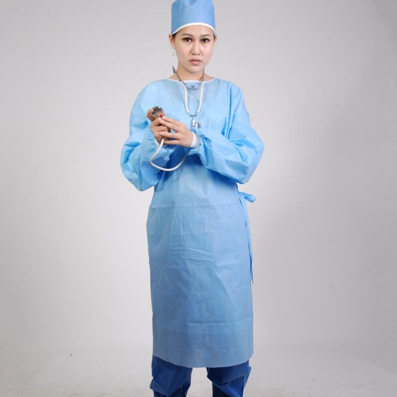 Multi-Color Surgical Gown General Disposable Isolation Gown for Hospital