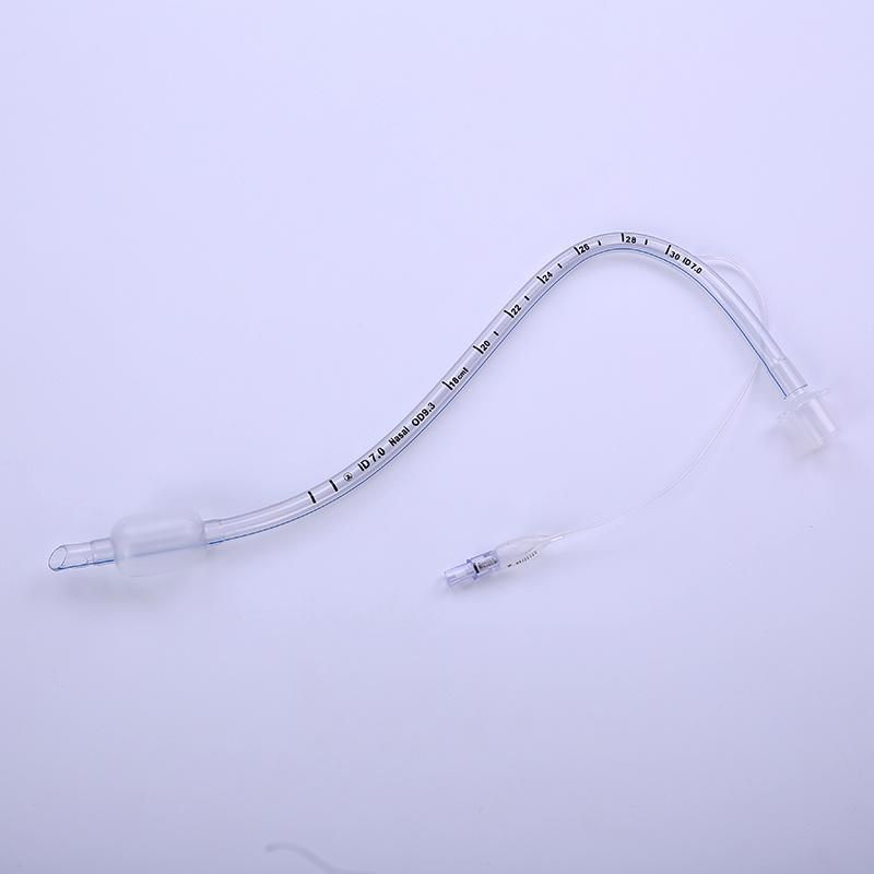 Nasal Preformed Cuffed Endotracheal Tube with Guide Wire and X-ray