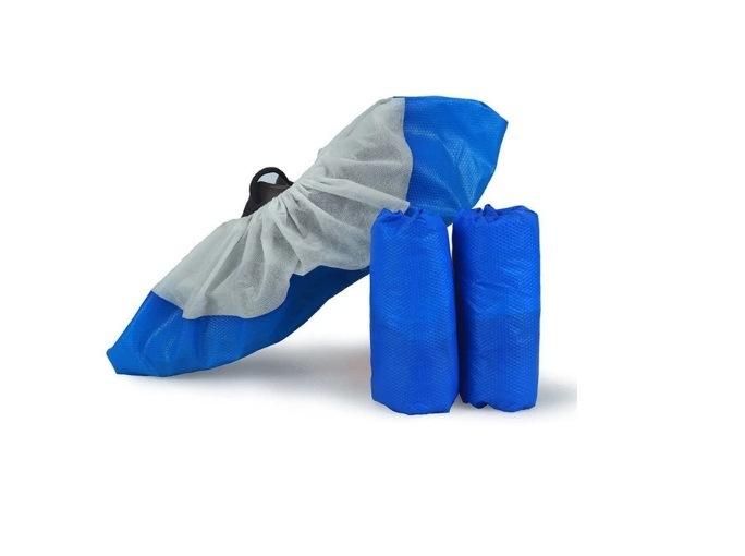 Disposable Waterproof CPE+PP Non-Woven Shoecover