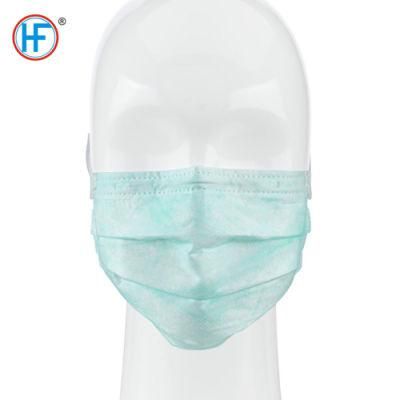 Mdr CE Approved Blue Various Hengfeng 3 Ply Surgical Disposable Medical Face Mask