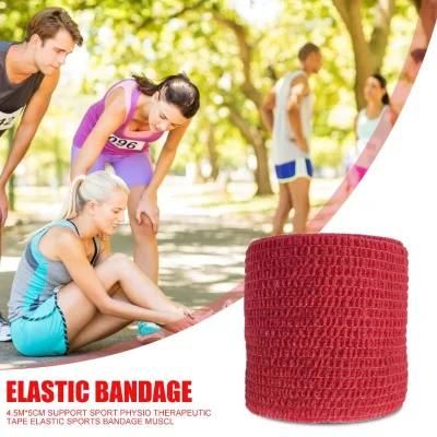 TUV Rheinland CE FDA Certified Elastic Self-Adhesive Cohesive Bandage for Wal-Mart Supermarket