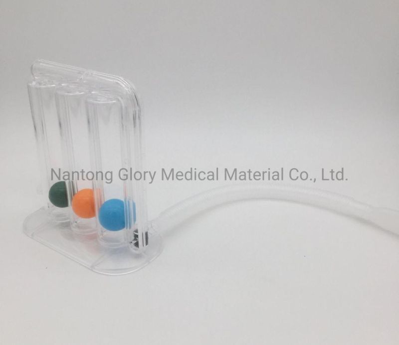 High Quality Medical Three Balls Spirometer for Breathing Trainer