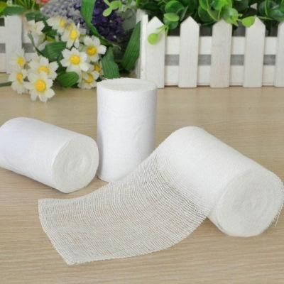 Medical Disposable Stretch PBT Elastic Confirming Gauze Bandage for Hospital