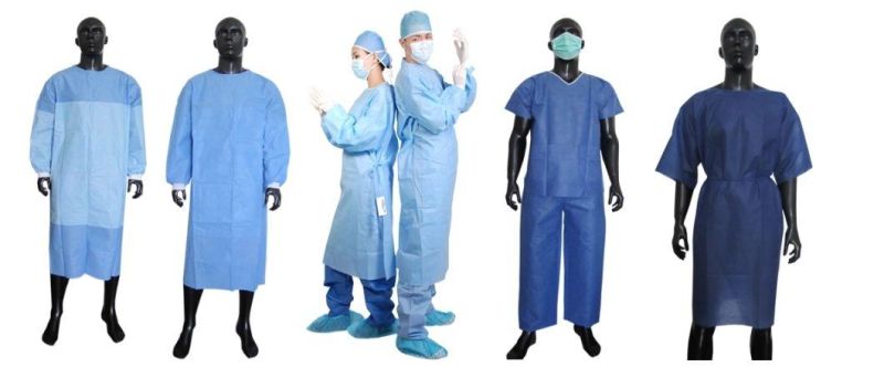 Disposable Surgical Hospital Isolation Gown High Quality Surgical Gown