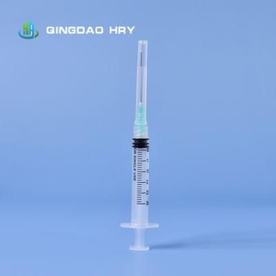 5ml Sterile Medical Luer Lock Disposable Syringe with Needles &amp; Safety Needle Stock Products and Fast Delivery