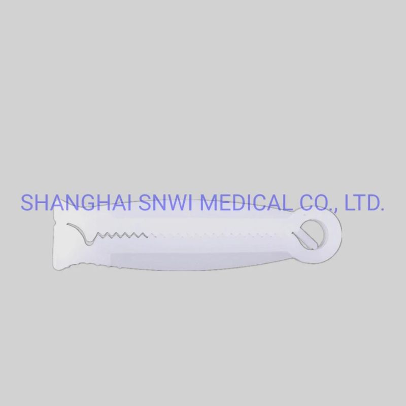 Disposable Medical Sterile Umbilical Cord Clamp for Newborn