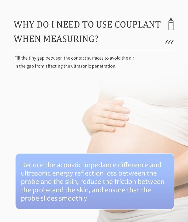 250g Professional Ultrasonic Medical Fetal Heart Rate Pregnancy B-Ultrasound Couplant Gel