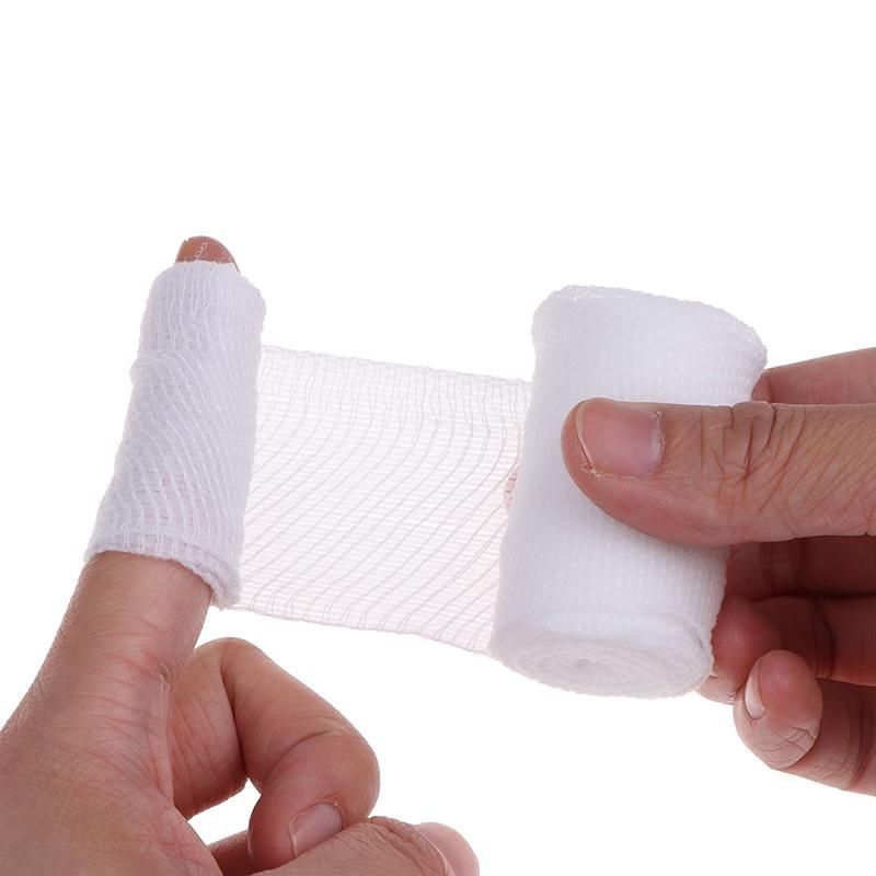 Disposable Medical First Aid White Color Conforming Elastic PBT Bandage