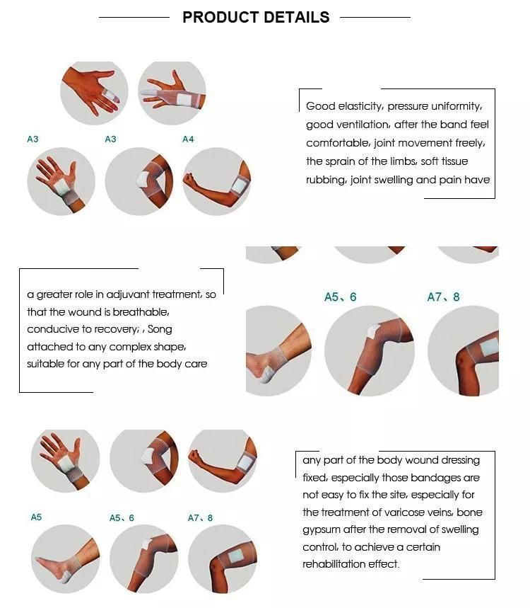 HD5 Medical Non-Adhering Digit Dressing Tubular Bandage Designed for Dressing Fingers and Toes