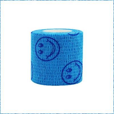 CE FDA ISO13485 Medical Disposable Cohesive Self Adhesive Bandage in Different Colors