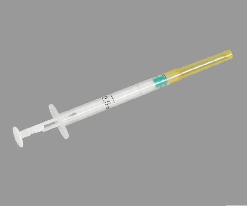 Plastic Sterile Disposable Syringe 1ml 2ml 3ml 5ml 10ml 20ml 30ml 60ml 100ml with CE & ISO Certificate