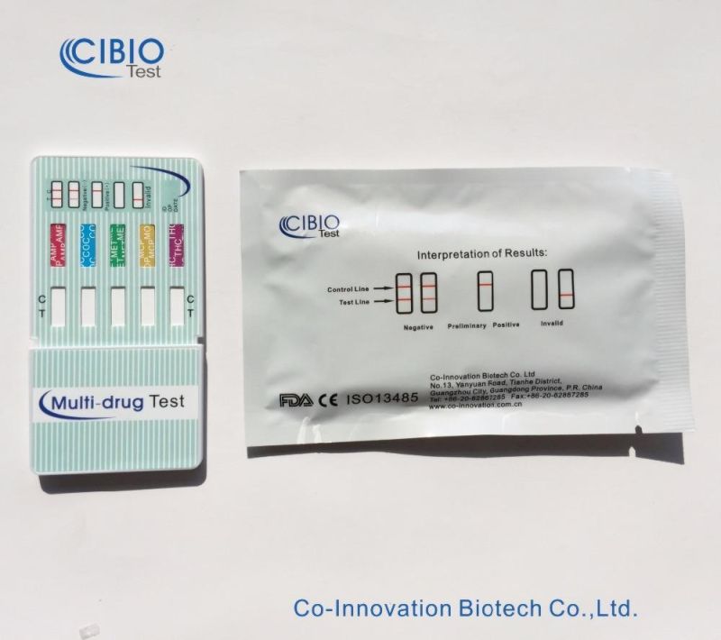 FDA CE Certificate Rapid Drug Test Thc Testing Kit Urine Home Panel Tests