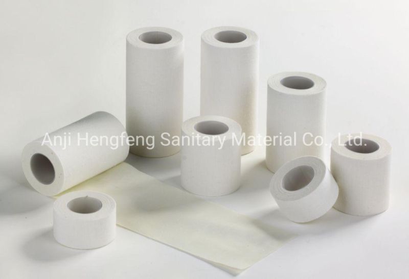 China Surgical Cotton Zinc Oxide Self Adhesive Plaster/Tape