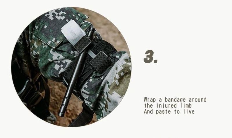 Emergency Medical Outdoor Combat Application Cat Tactical Tourniquet with TUV Rheinland CE FDA Certified