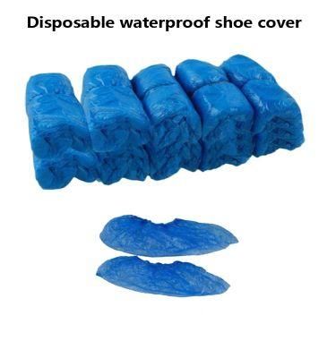 Disposable Best Seller Hospital Non-Woven Shoe Covers Blue